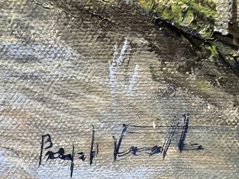 Olejomaľba Pasquale Vuotto (1958) – Prvý sneh v Paríži - 6