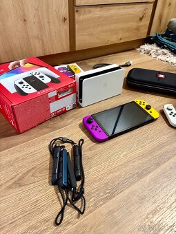 Nintendo Switch OLED + príslušenstvo - 6