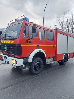 Mercedes 1224 AF 4x4 Hasiči Hasičke auto Top stan - 6