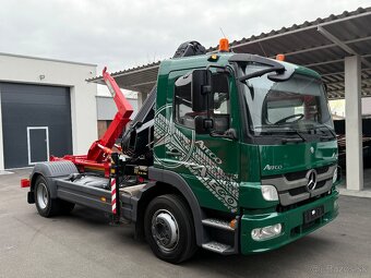 MERCEDES-BENZ ATEGO 1218 HÁKOVÝ NOSIČ 100 HYDRAULICKÁ RUKA - 6
