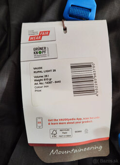 Nový turistický batoh VAUDE Rupal Light 28 - 6