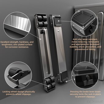 Posuvné valčeky pod spotrebiče - 6