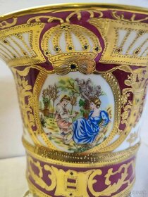 Serves percelain - krásna stará váza - 6