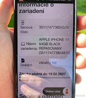 Predam iphone 11 blac 64 gb - 6