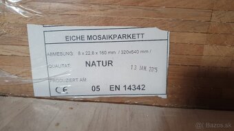 Dubové mozaikové parkety - 6