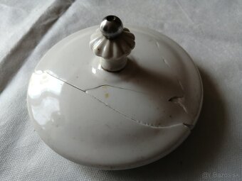 stary porcelanovo medeny samovar - 6