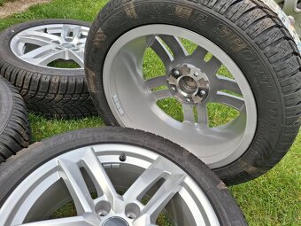 17" ALU orig AUDI 5x112 + zimné 225/50 r17 Dunlop NOVÁ SADA - 6