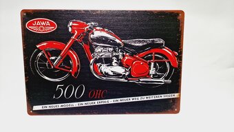 plechové tabule Jawa - 6