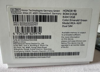 Predam Honor 90 12GB Ram 512GB ulozisko - 6
