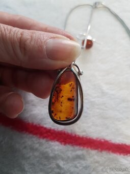 Strieborna jantarova suprava - 6