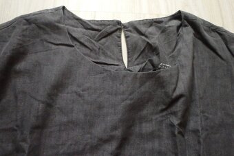 Letné šedočierne dámske šaty, L/XL,XL/2XL - 6