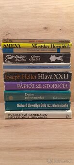 Väčšie množstvo rôznych kníh 5 - 6