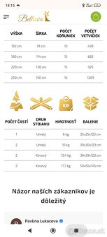 Vianočný stromček 250cm - 6