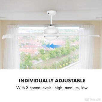 Nový stropný ventilátor so svietidlom - 6