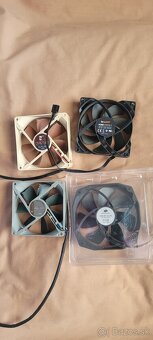 Predám rôzne ventilátory 120mm / 140mm / 80mm / 92mm - 6