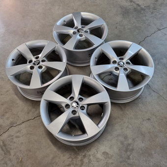 Škoda hliníkové disky 5x100 R16 7J ET46 - 6