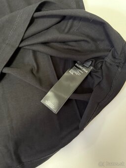 Balenciaga, čierne tričko L - 6