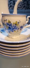 Kávová súprava Benadotte nezábudky - 6