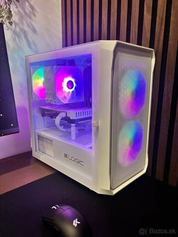 BUDGET BIELY HERNÝ PC - Ryzen 7 / 1660Ti / 16GB - 6