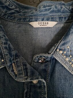 Guess rifľová košeľa - veľ. M - 6