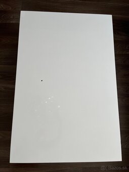 Konferencny/obyvackovy stôl, na mieru, 120x80, masiv bielo-h - 6
