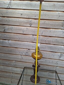 Starozitna petrolejova lampa - 6