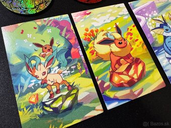 Prismatic Evolutions - 8x Mini Tins + 8x Mince + 8x Art - 6