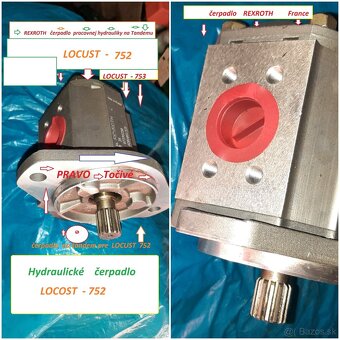 Cerpadla hydrauliky stojov a hydromotory - 6