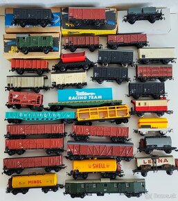 Modelová železnica h0 lokomotívy, vláčiky, vagóny - 6