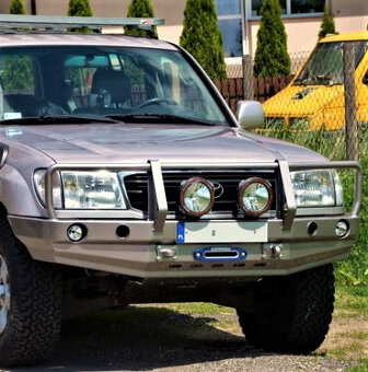 pevnostný nárazník na patrol, land cruiser, pajero, navara - 6
