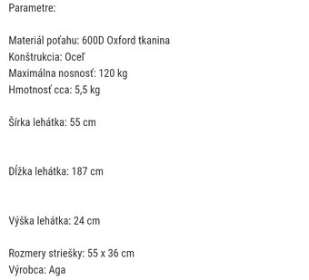 Záhradné lehátko - 6