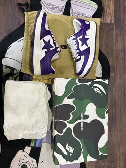 A BATHING APE BAPE STA White Purple (2022) - 6