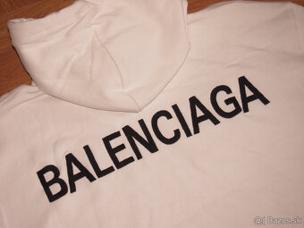 Balenciaga pánska mikina biela - 6
