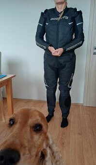 Kožená dámská kombinéza Bogotto Misano - 6