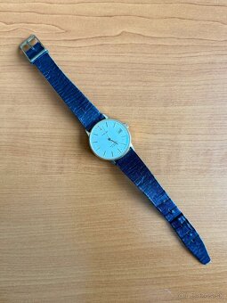 PREDÁM - Hodinky PRIM BAUHAUS Automatic pozlátené - 6