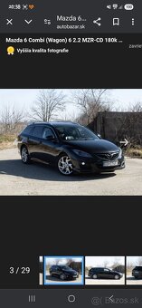 Mazda 6 combi (wagon) 2.2 MZR - CD 132KW - 6