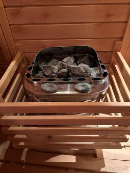 exkluzívna sauna saunová kabína vnútorná sauna 221x200cm 9kW - 6