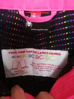 Otepľovačky Spyder veľkosť 152 - 6