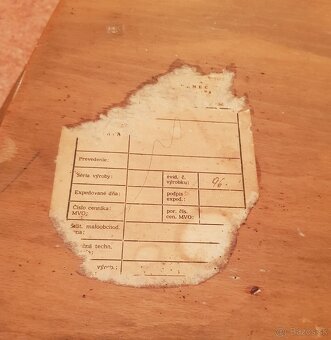 Stolík Krab arch. J. Halabala - 6