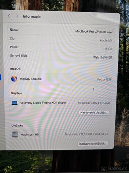 MacBook Pro M4 14” nepouživany - 6