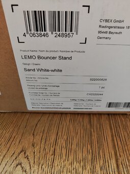 Cybex Lemo Bouncer (Sand White) - 6