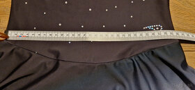 Kraso šaty dievčenské, čierno-biele - 6