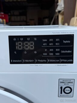 Práčka LG 9kg A+++ - 6