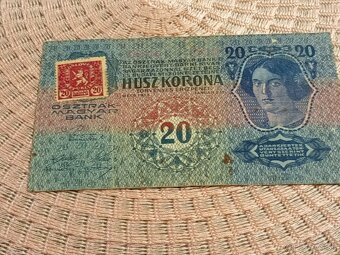 Bankovka R-U Husz korona - 6
