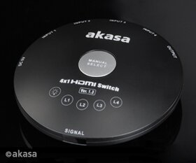 Na predaj HDMI switch/prepínač AKASA AK-MX015-BKEU - 6