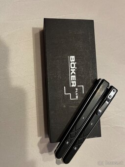 Predám nový nôž Böker motýlik - 6