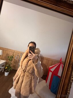 Krasny kožusok veľkosť XL - 6