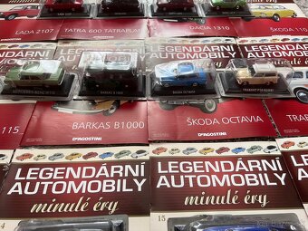 Sada prvých 20 čísel série Legendární automobily - 6