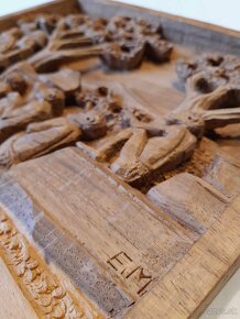 Obraz - drevorezba / Makavijera - wood carving - 6