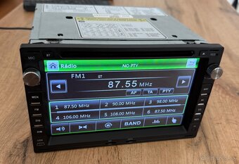 Autorádio 2DIN - 7” dotykový display - 6